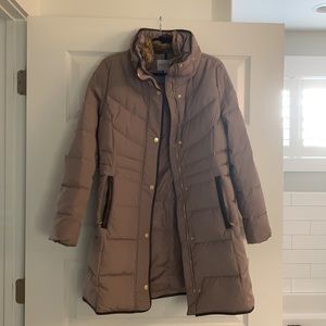 SOLD -- Cole Haan grey puffer